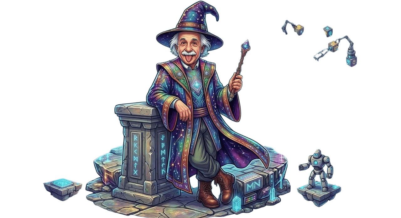 Mago da Inteligência Artificial Nodes